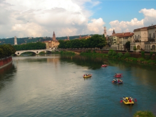  La absoluta tranquilidad del Adige 